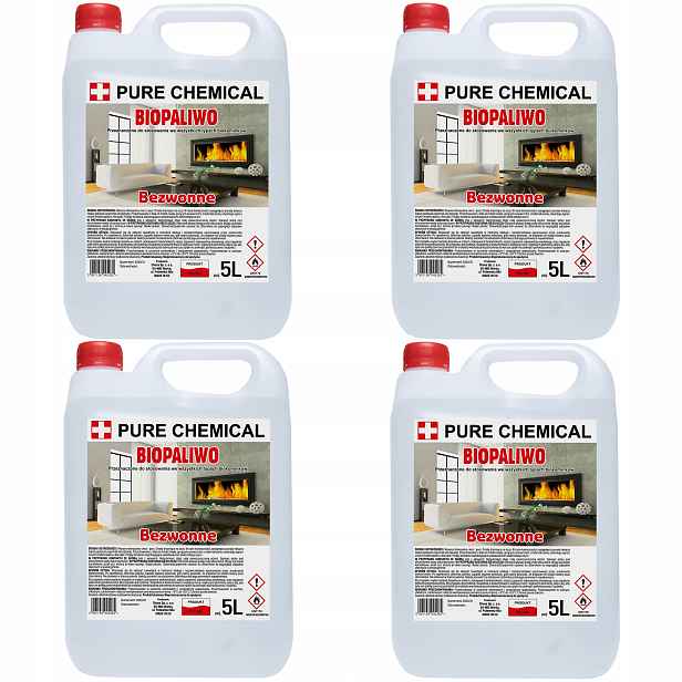 Biopalivo Do Krbu Bio Palivo Bio Etanol Bez Kouřových Sazí Atest 20 l (4x5 l)