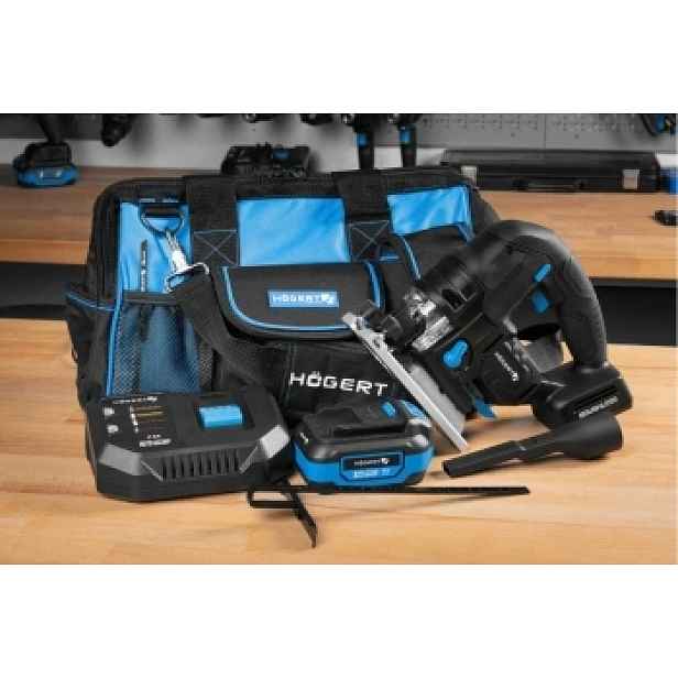 Hogert přímočará pila 18V sada HT2E233-0JS-PROMO-SET