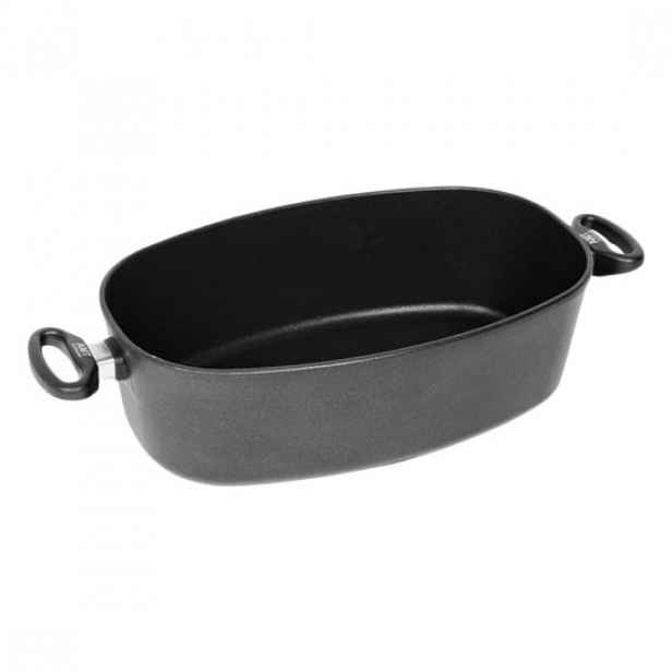 Jumbo podnos na pečení, hliník, 40 x 24 cm - AMT Gastroguss