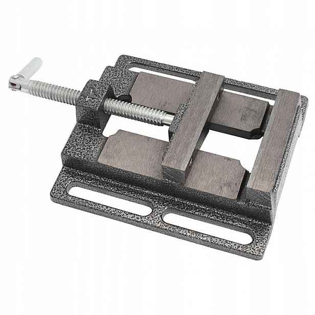 Strojní Svěrák 100 MM Pevný A Odolný Z Litiny Xl-tools