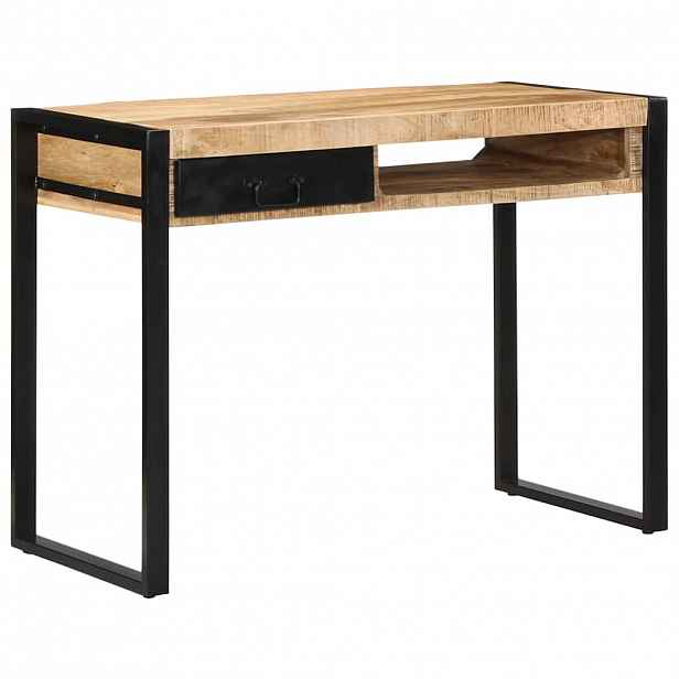 vidaXL Psací stůl 100x50x75 cm masivní hrubé mangovníkové dřevo