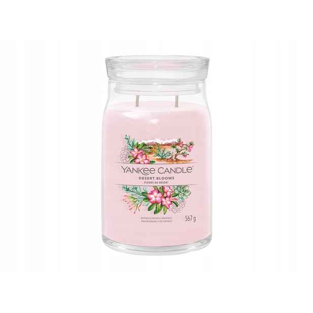 Yankee Candle vonná svíčka Signature ve skle velká Desert Blooms 567g
