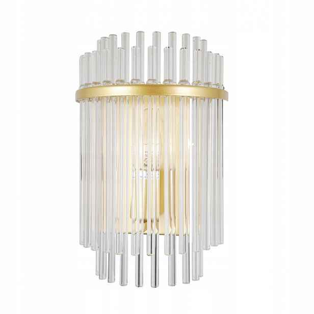 Nástěnná lampa Bonte Zlatá Sklo E14 Vyměnitelný zdroj 40W Italux