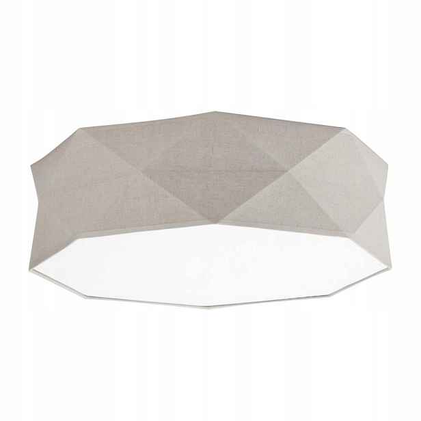 Stropní Svítidlo Stropní Svítidlo Kulatý Šedá Kov 4xE27 52 cm Kantoor Tk Lighting