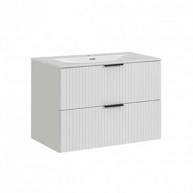 Petits-meubles UMYVADLO 80.2cm Adriel Bílá