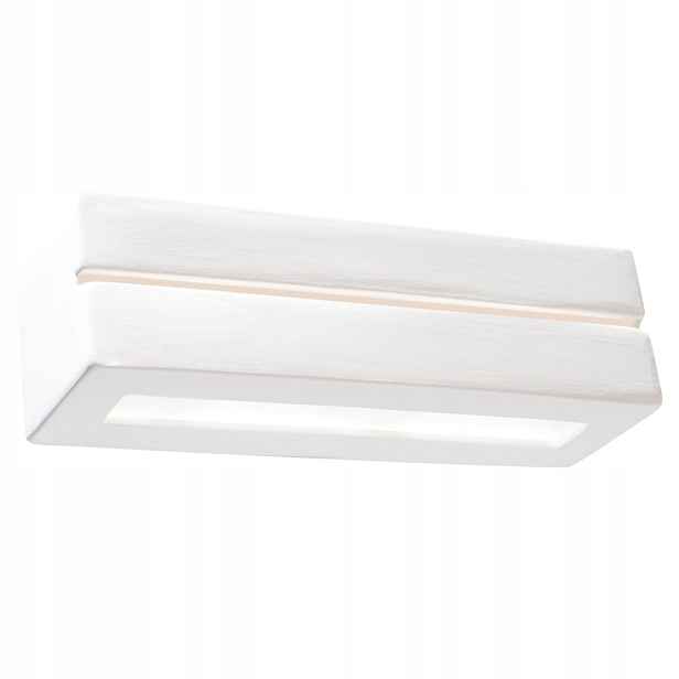 Pure Lume Polaro Line keramické nástěnné svítidlo bílé E27 IP20