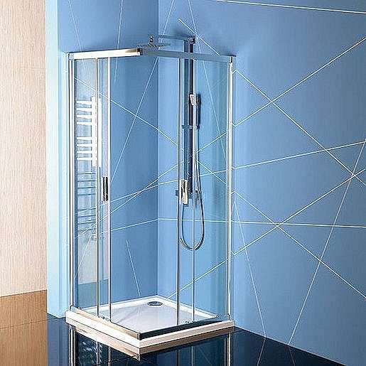 Sprchový kout čtverec 90x90x200 cm Polysan EASY chrom lesklý EL5115