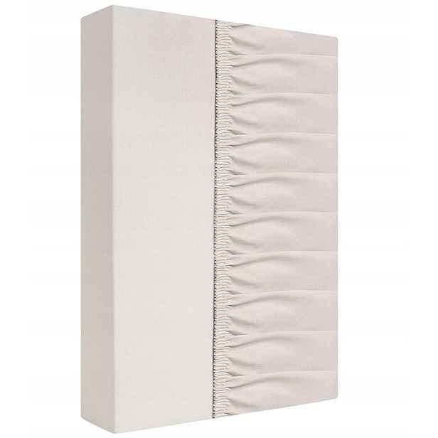 Bavlněné Prostěradlo 220x200 ecru krémové pro matrace do 25 cm