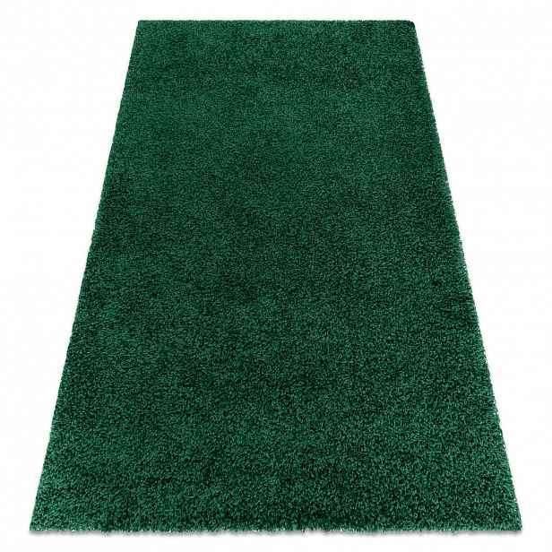 rugsX KOBEREC SOFFI shaggy 5cm láhev zelená 60/100 cm
