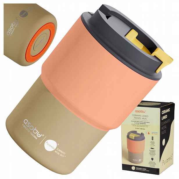 Termohrnek Asobu Coffee Express Do Auta Školy Na Kávu 360 ml