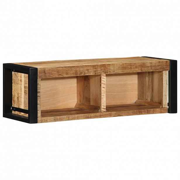 vidaXL TV skříňka 80x30x25 cm masivní hrubý mangovník