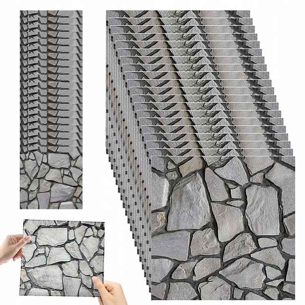 Panelové Nástěnné Panely 3D Samolepící Kámen Cihla Tapeta Zeď Imitace 30 cm