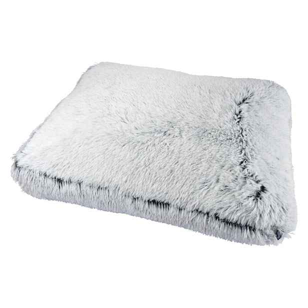 Bílý pelíšek pro psa 80x60 cm Fluffy Heather – Love Story