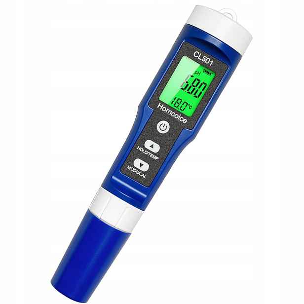 Ph-metr Tester Kvality Vody Ph Orp chloru vodíku monitor teploty