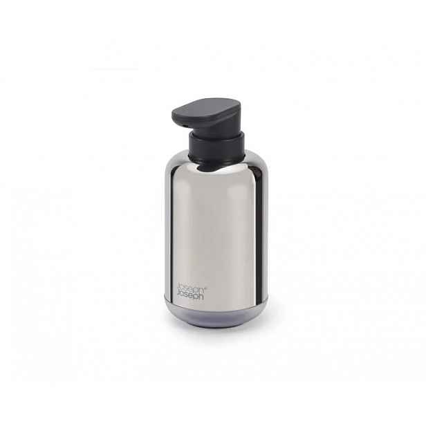 Dávkovač JosephJoseph na tekuté mýdlo Luxe inox 300 ml