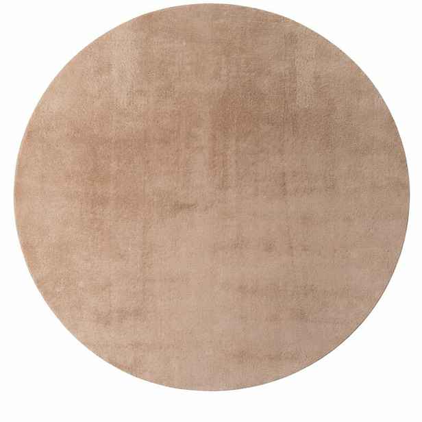 Kusový koberec Joy 1400 beige kruh, 200x200 (průměr) kruh, béžová, chodba / předsíň, Ayyildiz