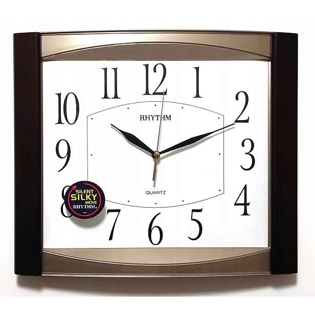 Čitelné Velké Nástěnné Hodiny Rhythm 37x29 cm G899