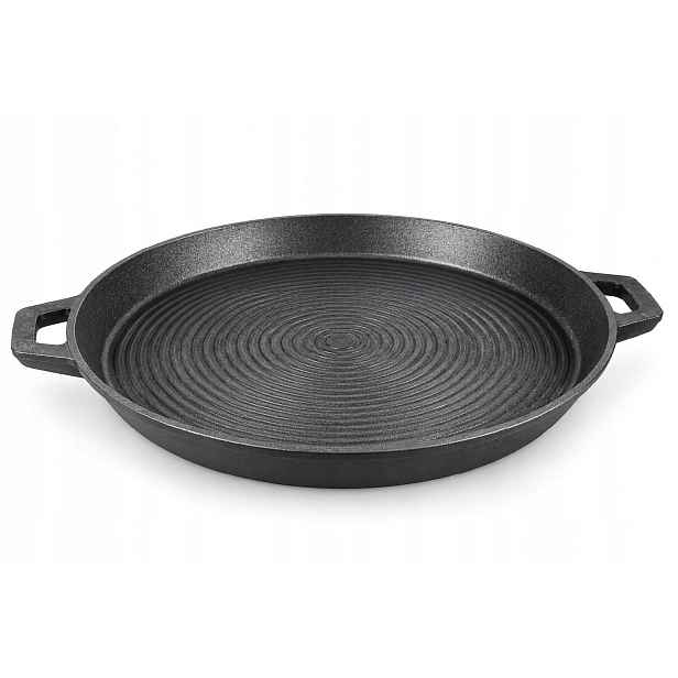 Bbq Litinová plotýnka kulatá průměr 34 cm