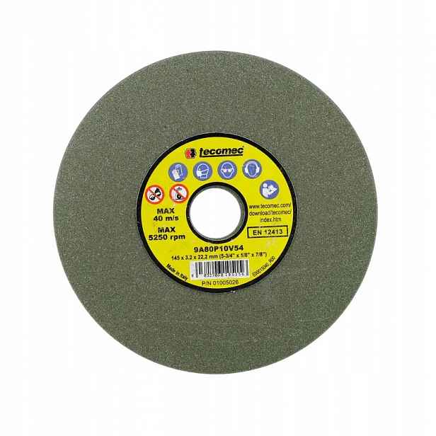 Brousící kotouč Tecomec 3/8" Np., 0.325" 145 mm x 22,2 mm x 3,2 mm