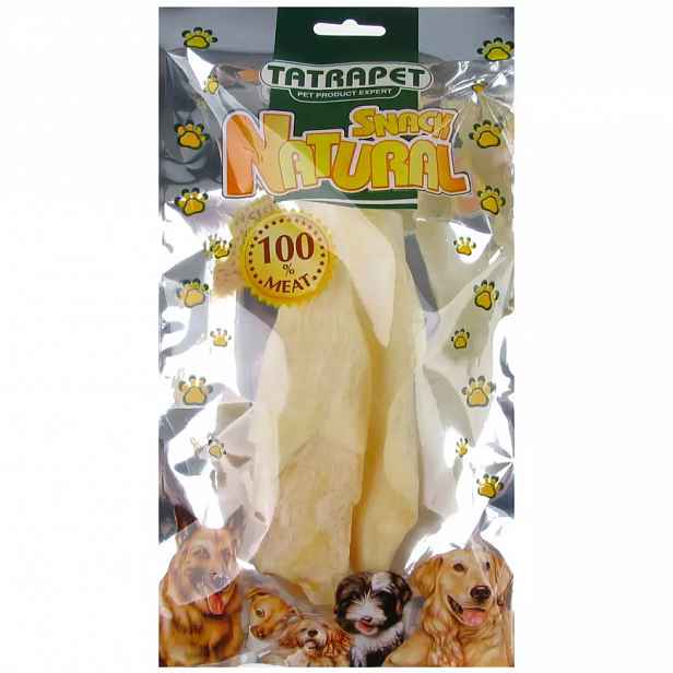 Sušené ucho hovězí bílé 20-25 cm 1 ks Snack Natural
