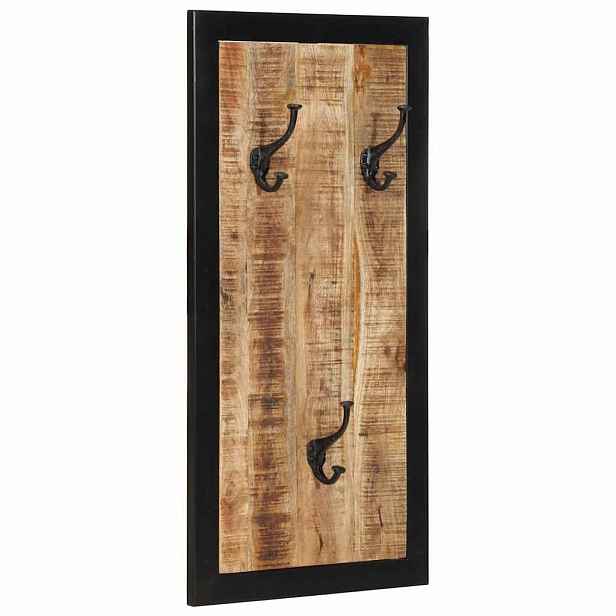 vidaXL Věšák na kabáty 40x2x80 cm masivní hrubý mangovník