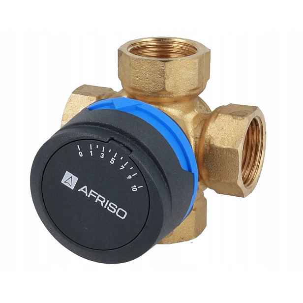 Afriso 4-CESTNÝ Otočný Směšovací Ventil Arv 485 Proclick, DN32, 1 1/4"
