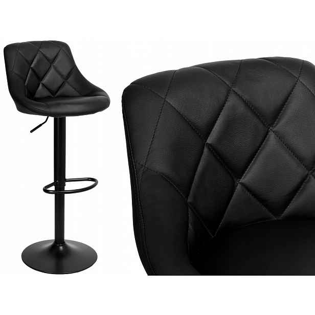 Barová Židle Cydro Black černá
