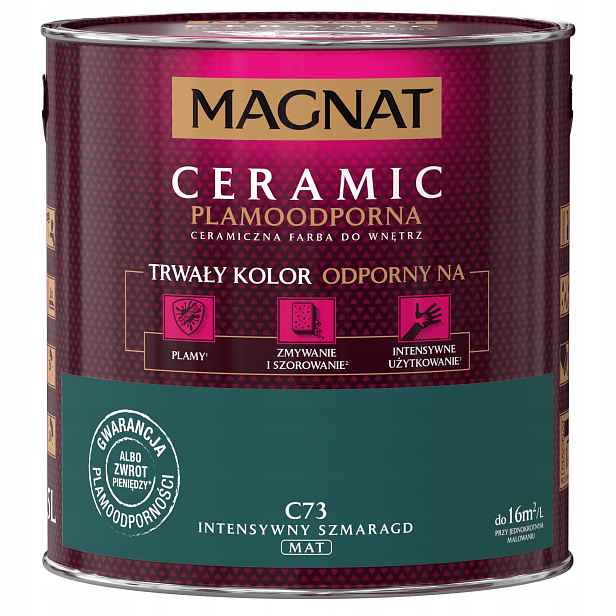 Barva Magnat Ceramic 2,5L C73 Intenzivní Smaragd
