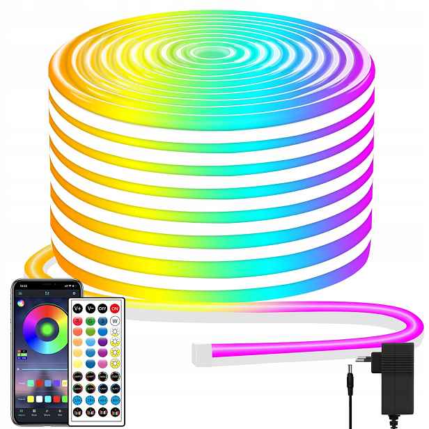Led pásek Segrass Led Neon Lights Strip 15M
