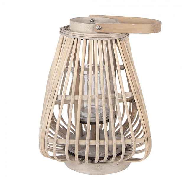 Přírodní ratanová lucerna Diane M - 23*23*30 cm Clayre & Eef