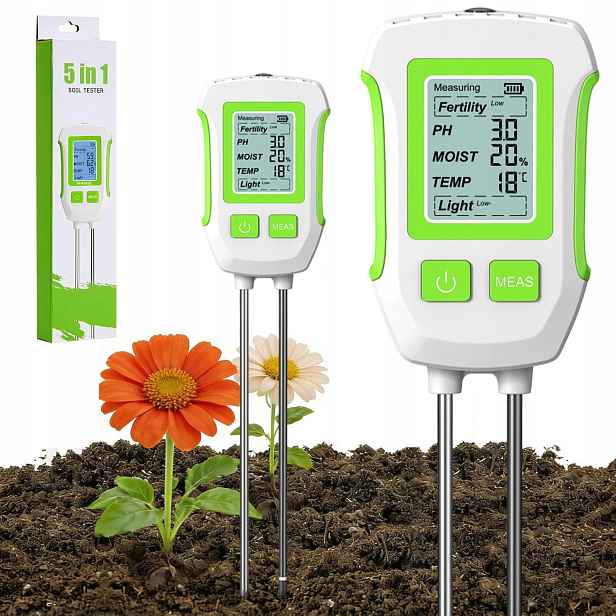 Kyseloměr, Phmetr, Zahradnický Tester, Rostliny, Měřič, Měření Ph Půdy