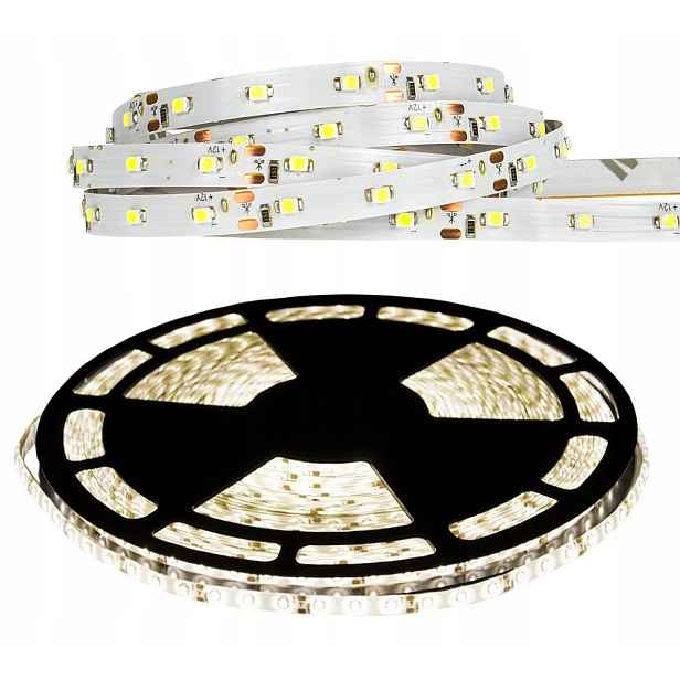 Led pásek 480W 12V IP20 600lm/m Bílá Neutrální 4000K Role 50 m