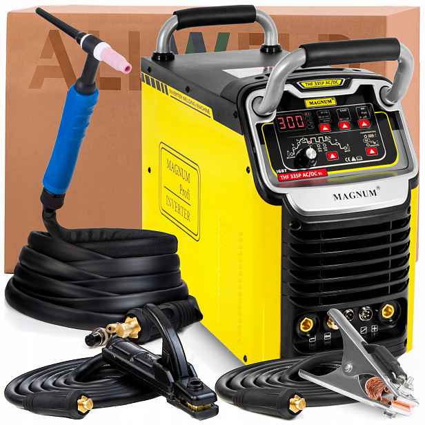 Poloautomatický Svařovací Stroj Magnum Thf 335P V2 Tig Ac/dc Hf 400V 300A Mma Puls