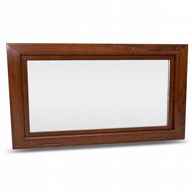 Pvc Okno 100x40 Hospodářské Piwnické Garážové Výklopné 1000x400 Zlatý Dub