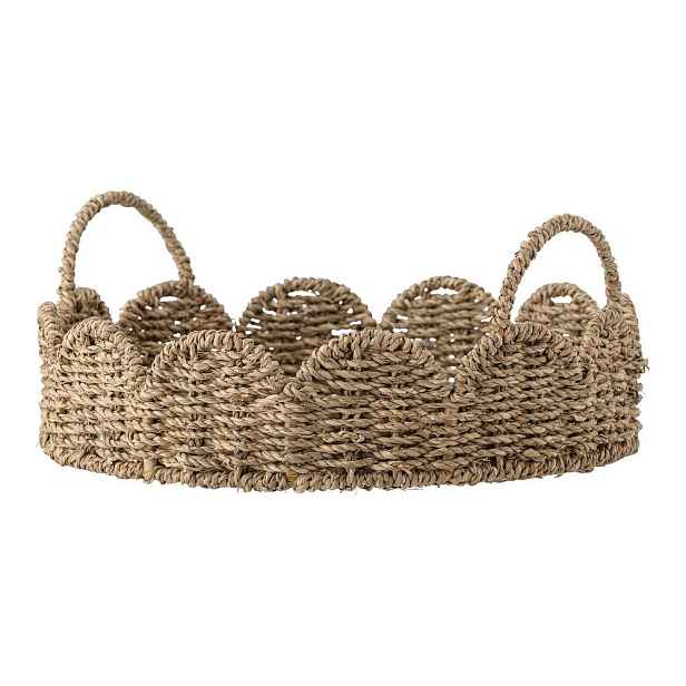 Servírovací tác z mořské trávy ø 35 cm Brea – Bloomingville
