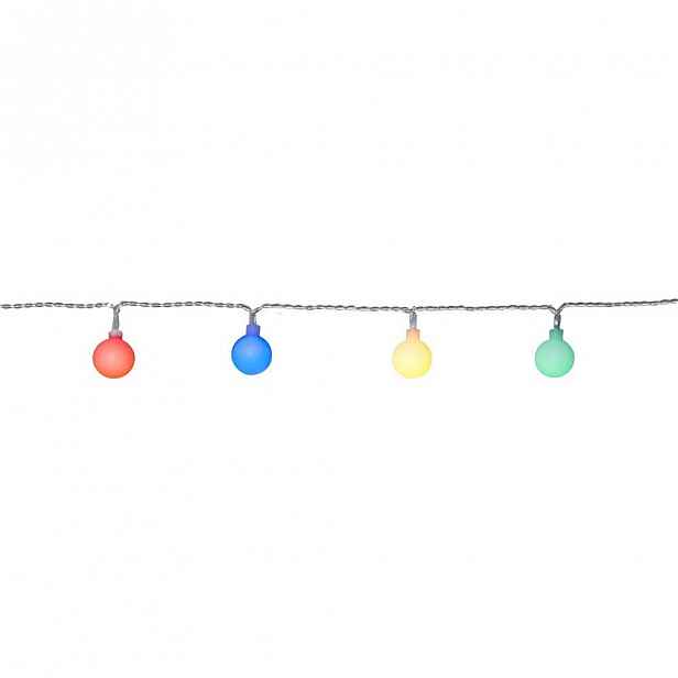 Světelný řetěz Best Season Partylights Berry Multi, 50 světýlek