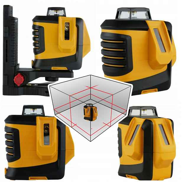 Lineární laser Lamigo Cross 3.2 Samonivelační křížový laser 360 vodorovně
