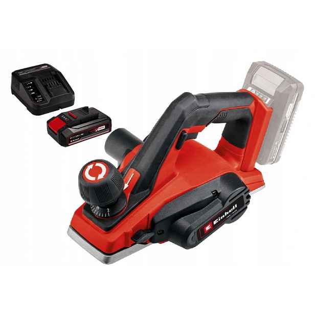 Einhell Ruční Strug Te-pl 18/82 Li 4345400 Sada Akumulátor 2,5AH Napájecí Zdroj