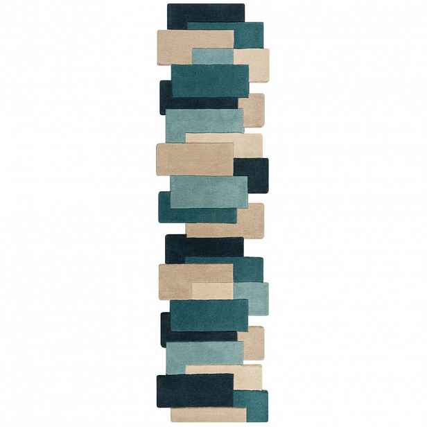 Flair Rugs BĚHOUN, 66/300 cm, modrá