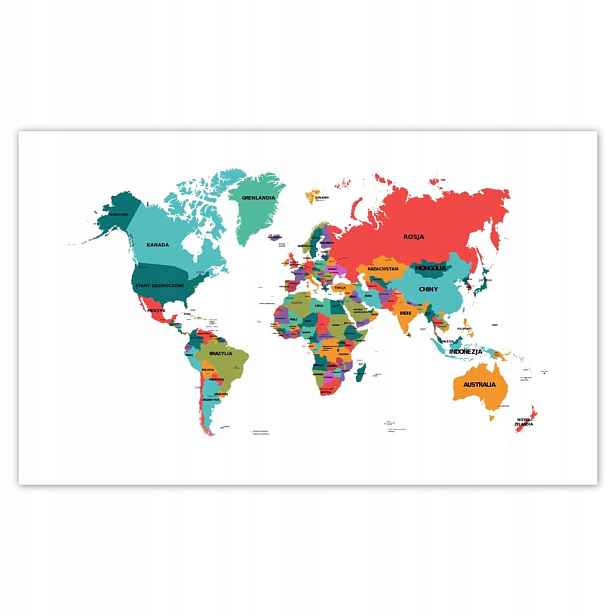 Fototapety flizelina 416x254 Mapa světa