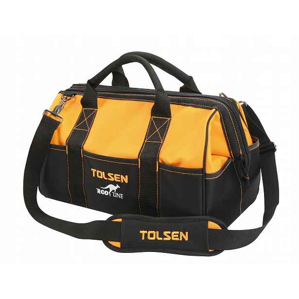 Montérská taška na nářadí 17″ s rámem a popruhem Tolsen Industrial