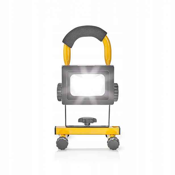 Nedis Mobilní reflektor 10W Led 700 lm Černá/Žlutá