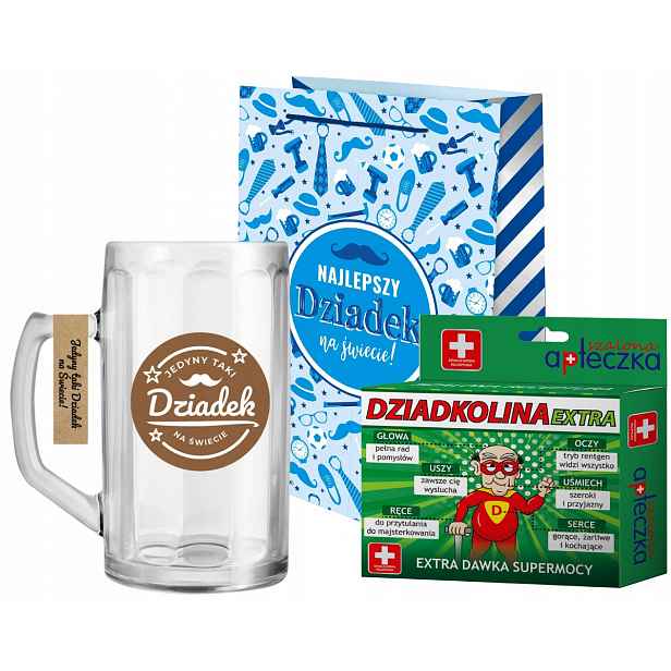 Sada Dárků pro dědečka na Den Dědečka Dárek ke Dni dědečka