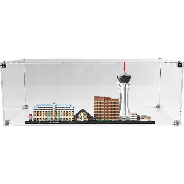 Vitrína Drewlandia pro stavebnici Lego 21047 Architecture Las Vegas