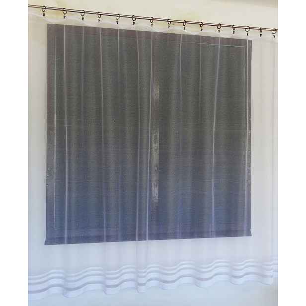 Mg Záclona 4105 Bílá 400x180 cm Hotová Obšitá M