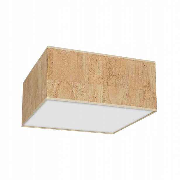 Stropní Svítidlo Stropní Svítidlo Milagro Cork MLP7517 2xE27 40x13 cm Korek Kov
