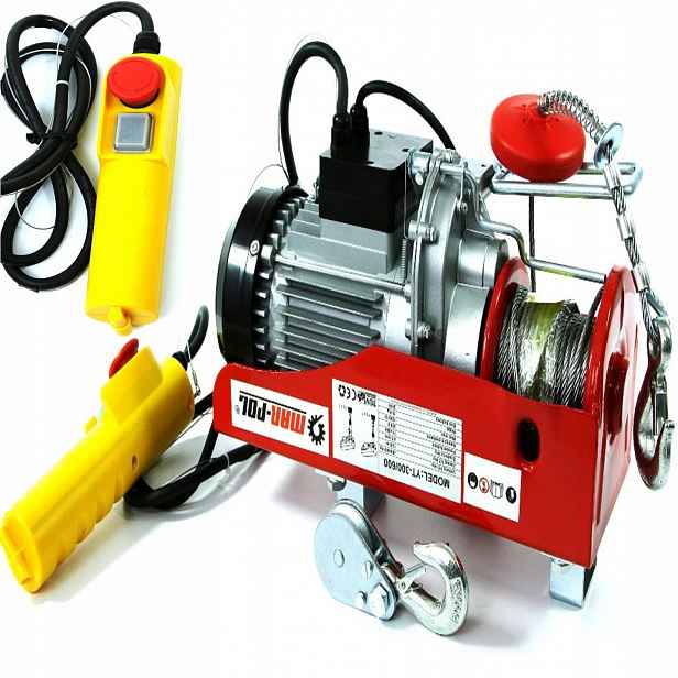 Navíják stavební dílenský Elektrický 300/600KG 230V Mp