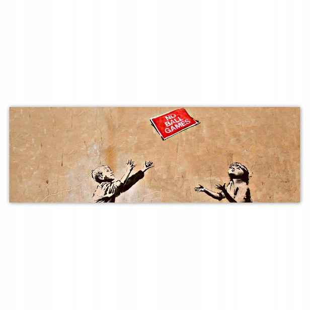 Plakáty 200x66 Banksy No Ball Games