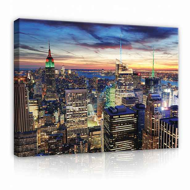 Obraz Město New York Panorama Do Ložnice Obývacího Pokoje Moderní Velký 100x70