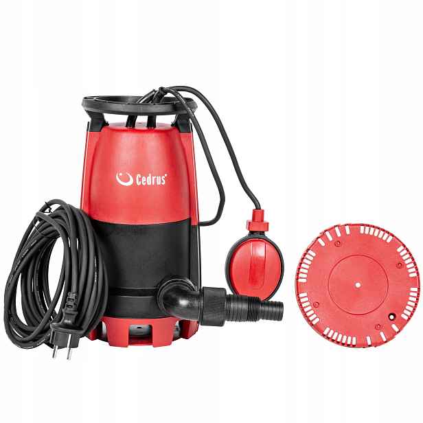 Ponorné čerpadlo na špinavou vodu Cedrus PZ500 550W Plovák 13500 l/h